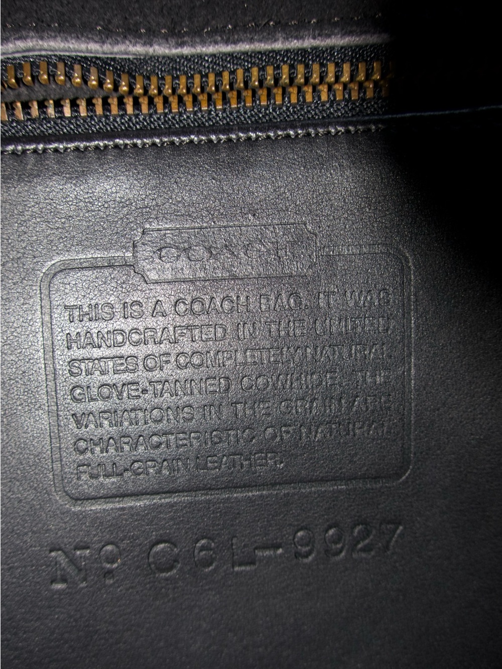 Set of Vintage Coach bags #9927 and #9135 - Picture 8 of 12